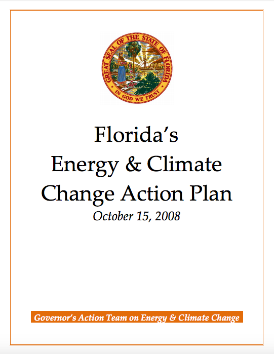 Energy & Climate Change Action Plan State of Florida U.S. Climate